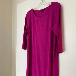 Eileen Fisher A-line Cotton Dress - size large